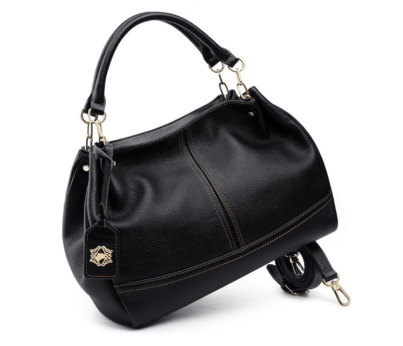 Ladies Casual Tote and Crossbody Handbag Beautiful Soft Feel Genuine Leather