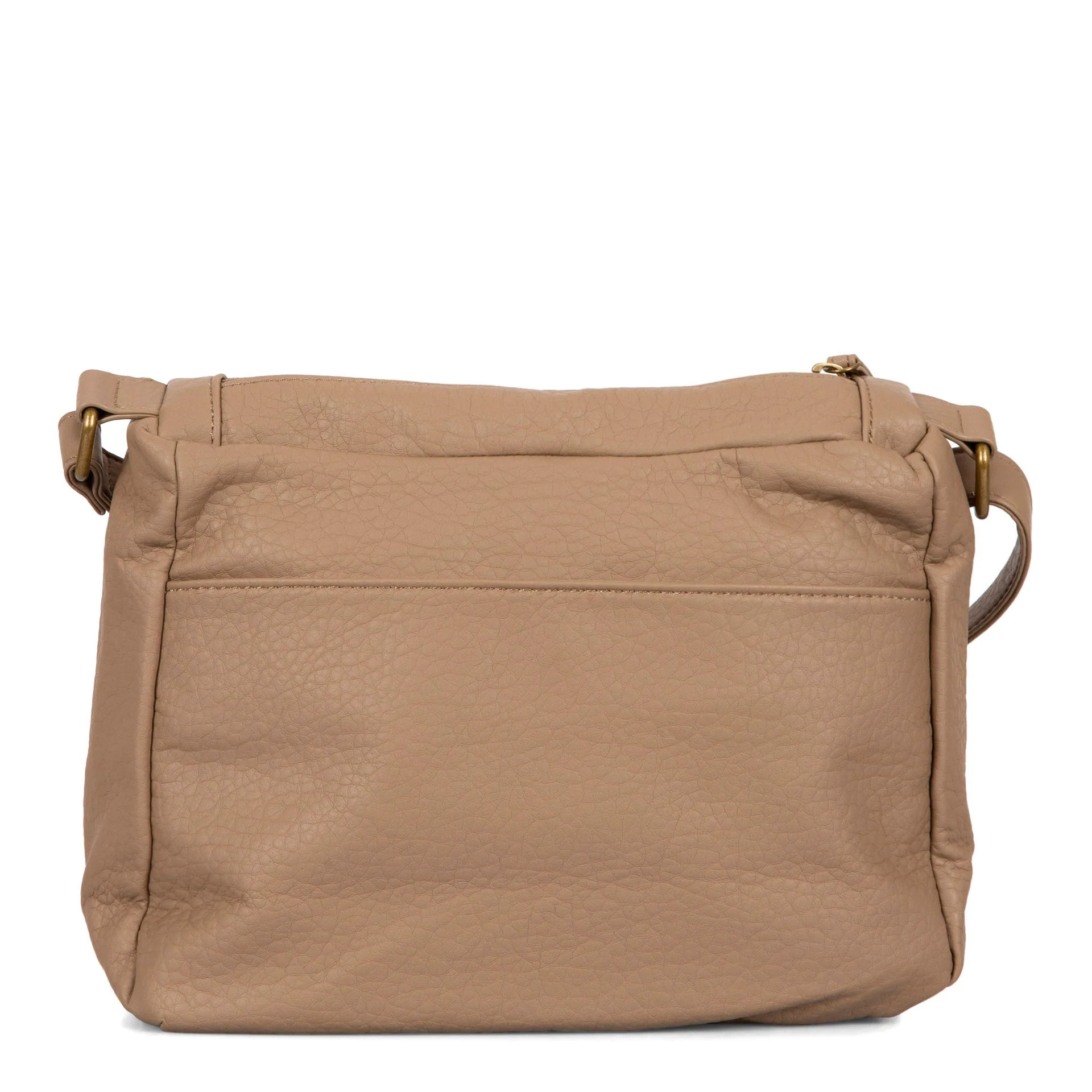 Pebbled E/W Crossbody Bag