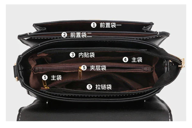 Ladies quality messenger bag cute casual style handbag