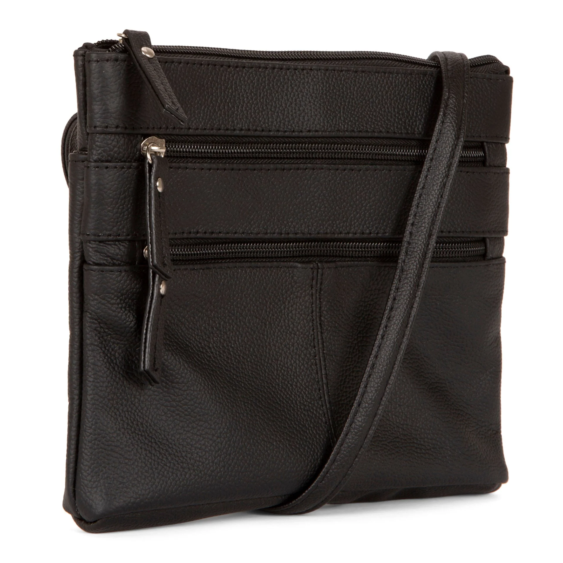 Mini Essential RFID Multi-Zip Crossbody
