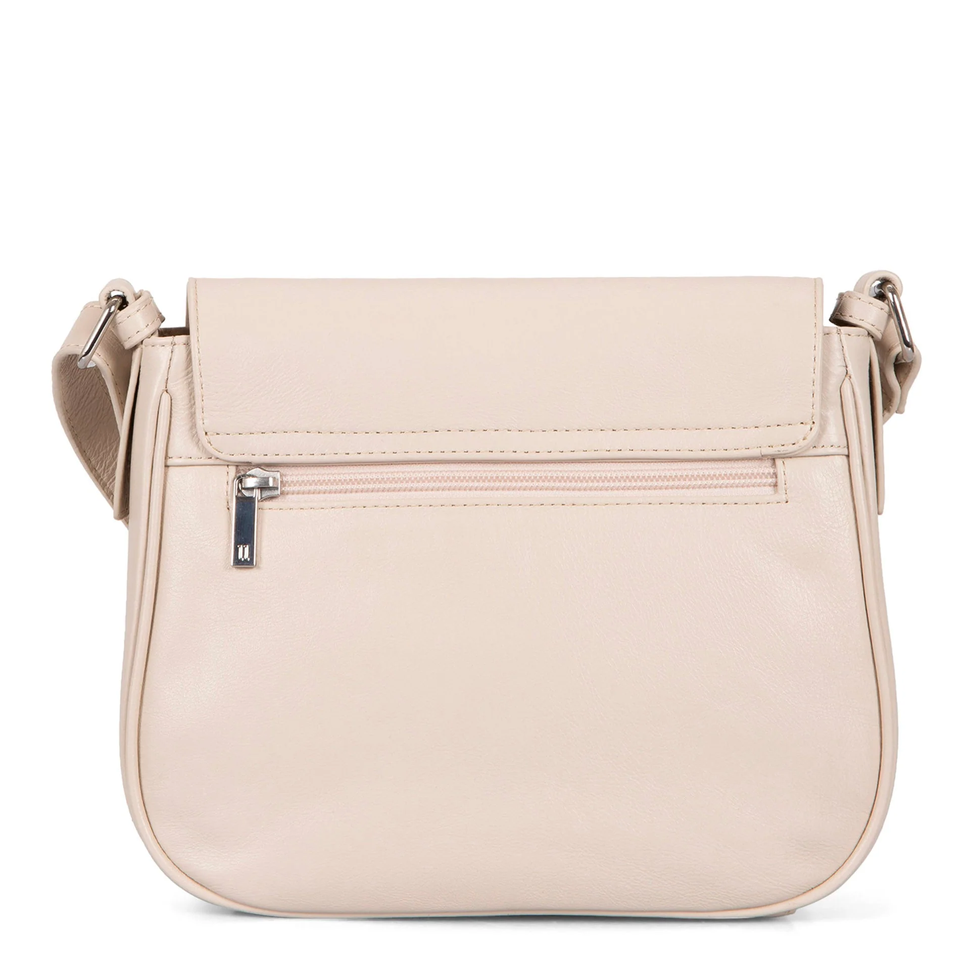 Leather Saddle Flap RFID Crossbody