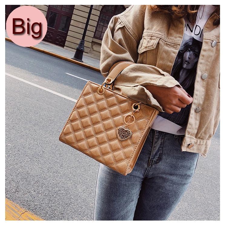 Ladies Fashion Tote Bag - Large Shiny Finish