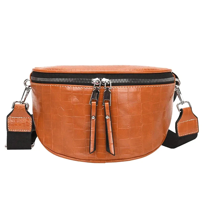 Ladies luxury waist and crossbody bag