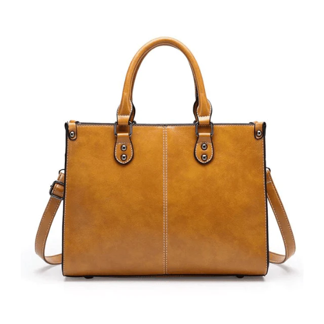 Women's Luxury High Quality Tote Handbag - Smooth Feel