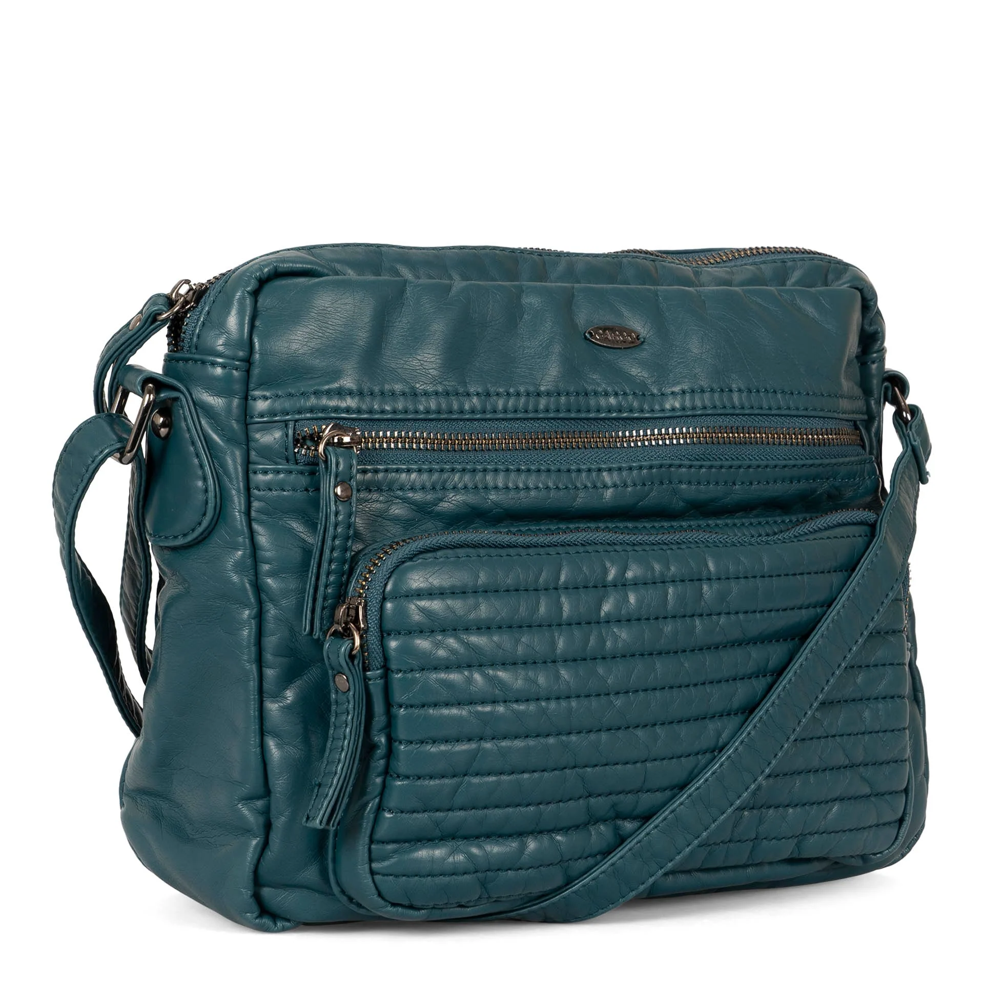 Medium Quilted E/W Crossbody