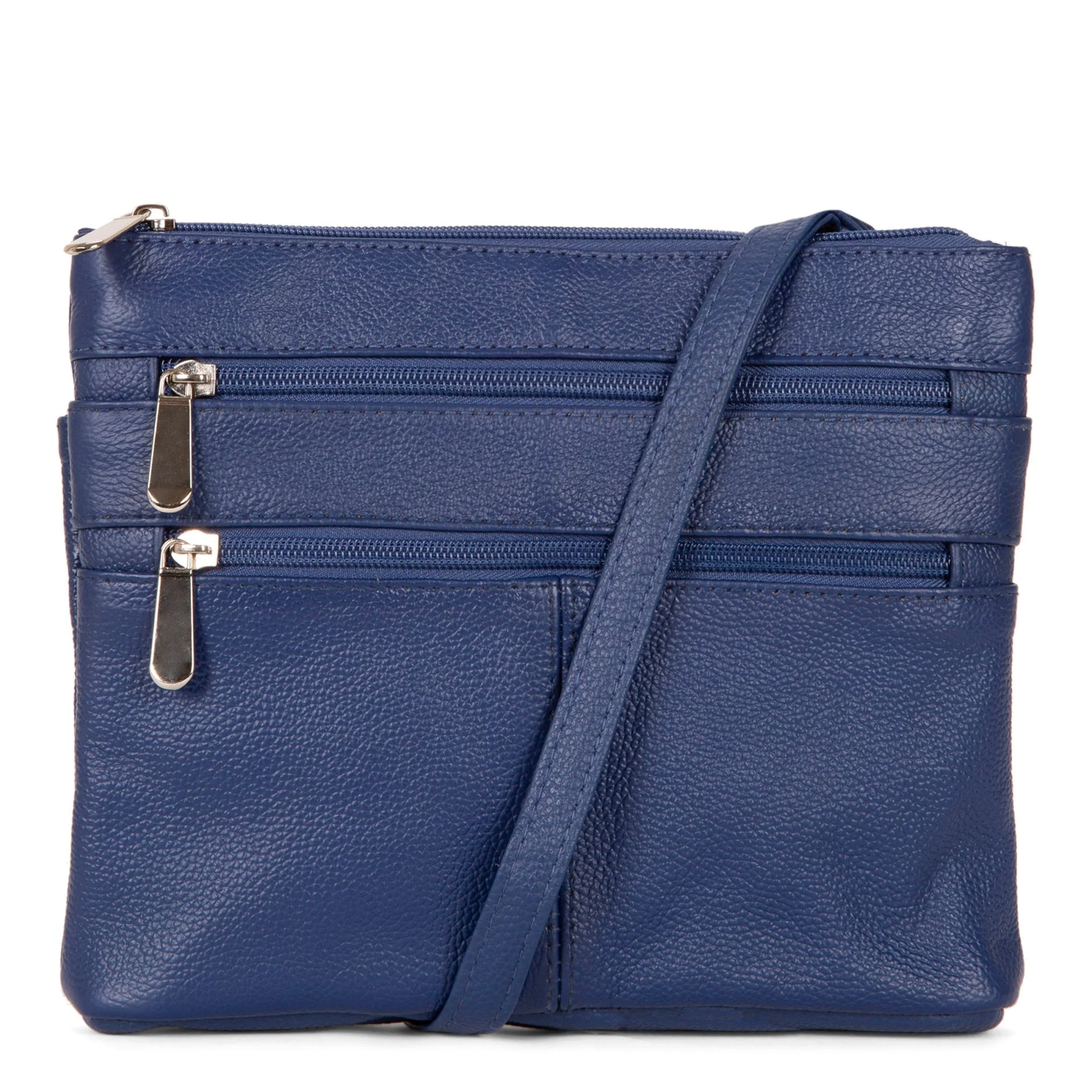 Mini Essential RFID Multi-Zip Crossbody