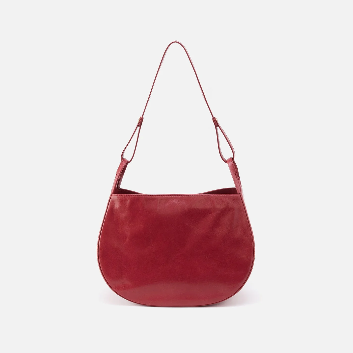 Arla Shoulder Bag in Polished Leather