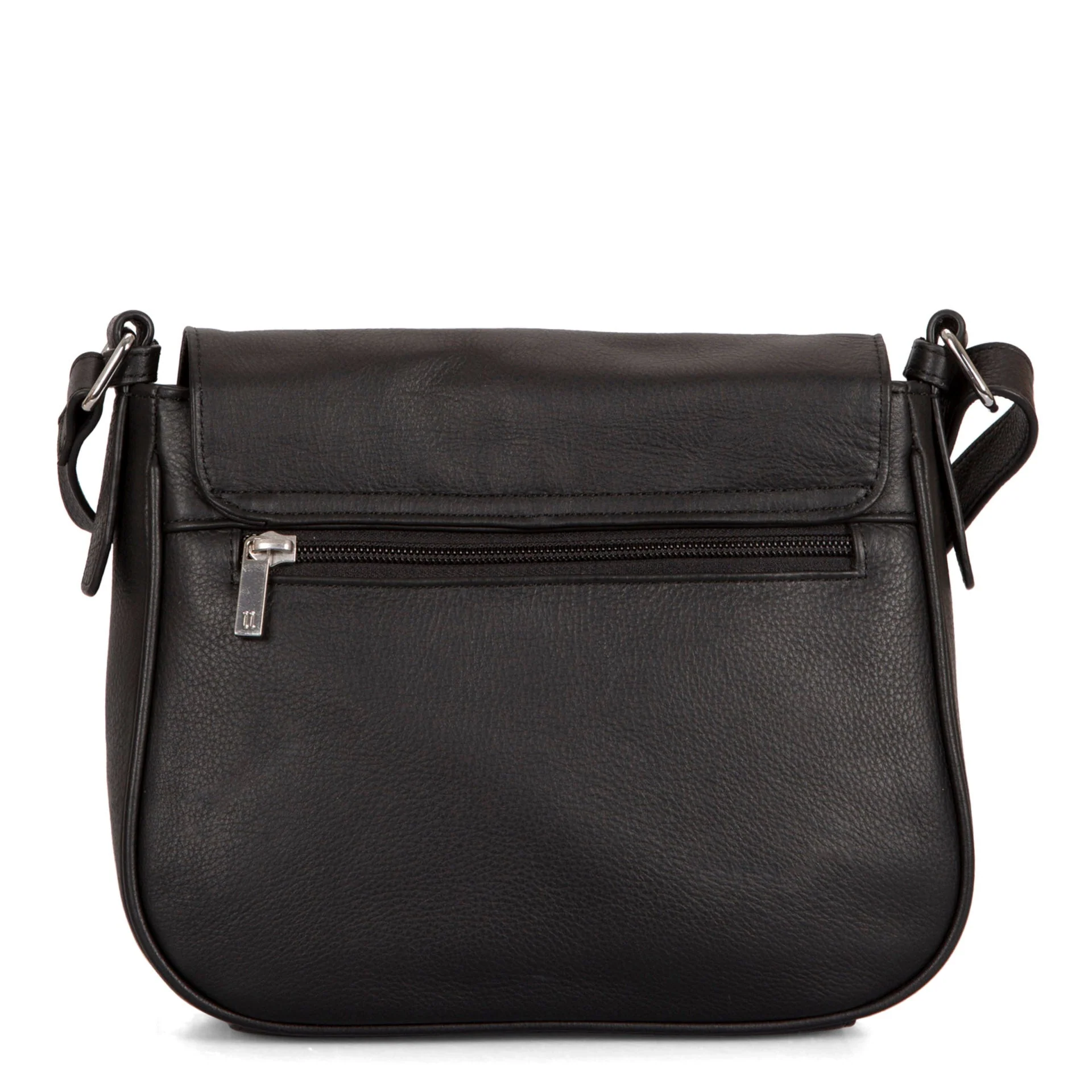 Leather Saddle Flap RFID Crossbody