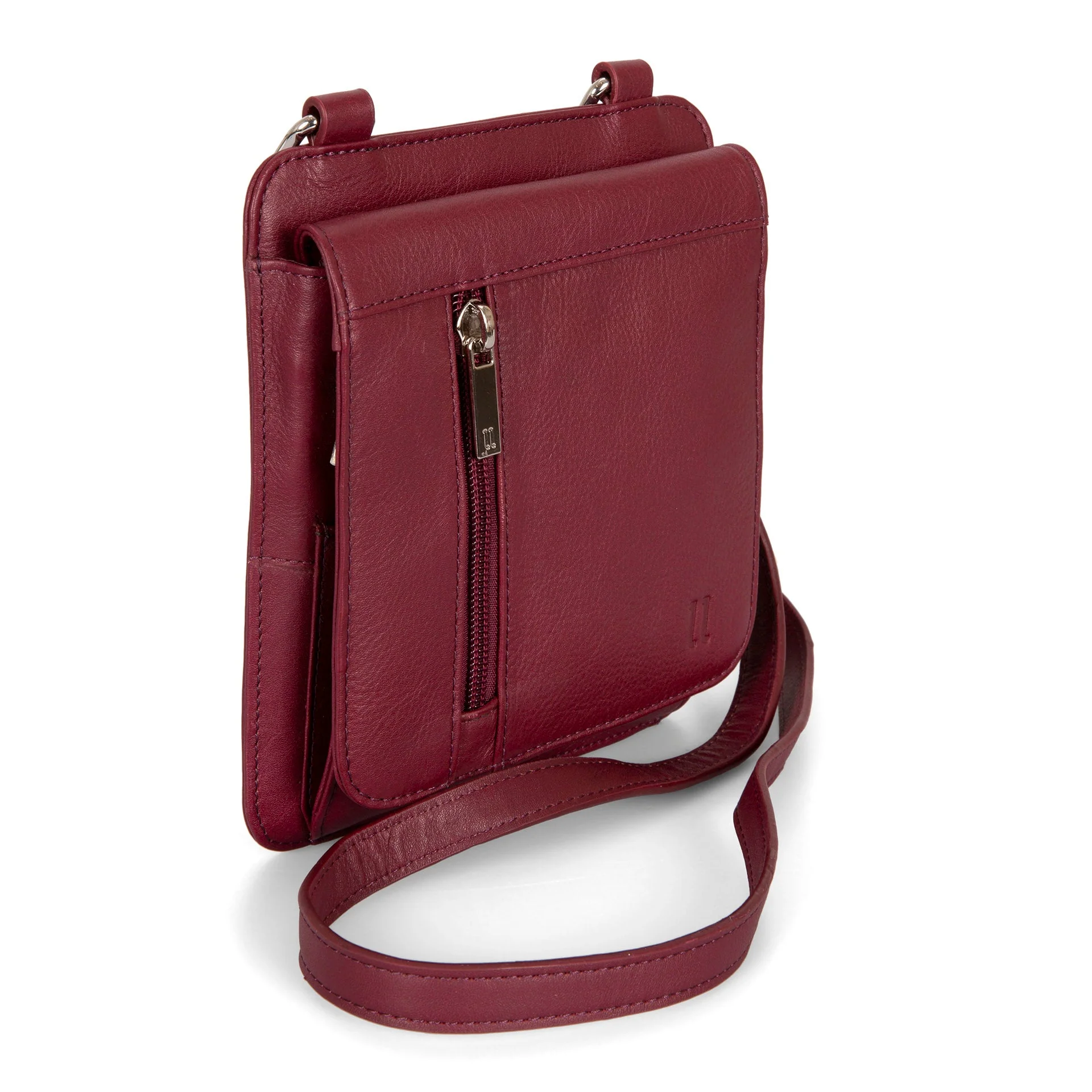 Leather Mini Flap RFID Crossbody