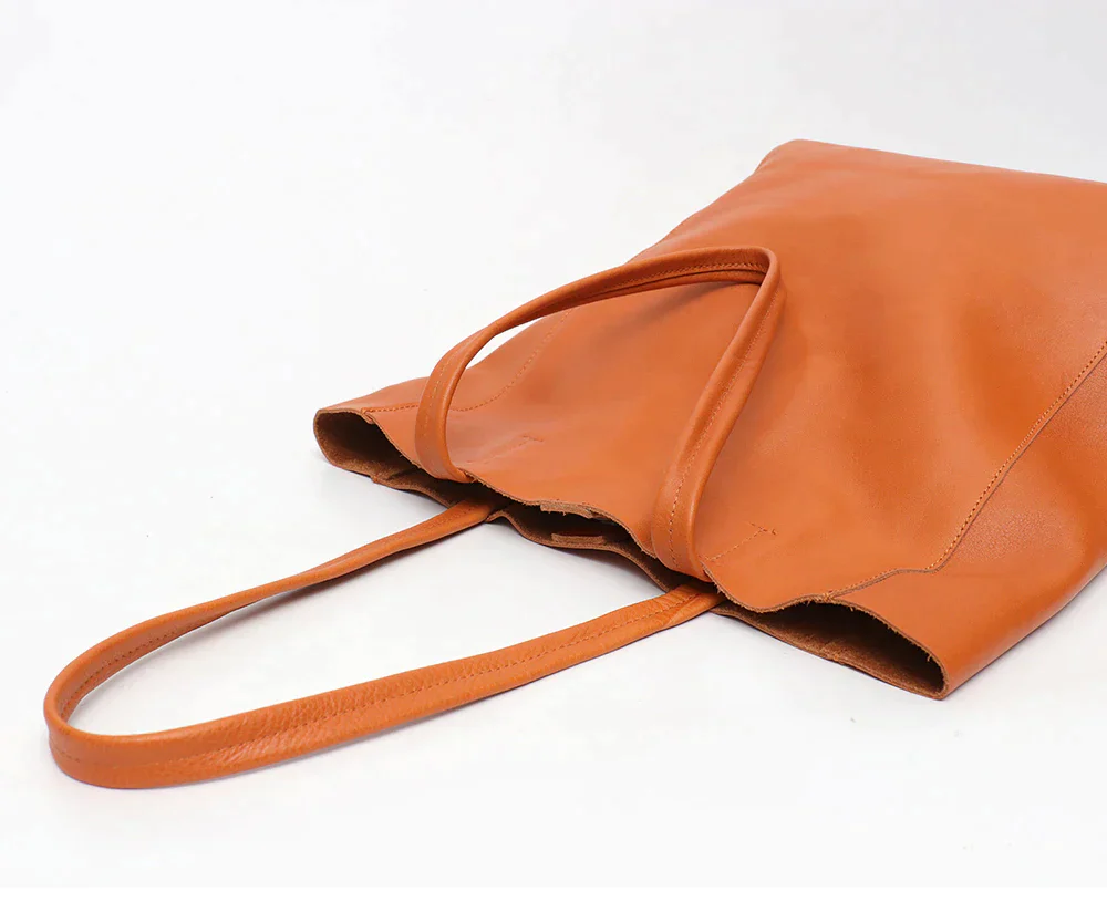 Ladies luxury tote bag 100% genuine leather large capacity