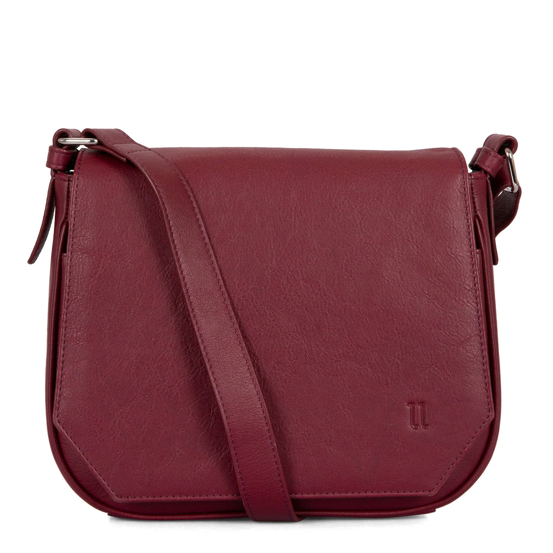 Leather Saddle Flap RFID Crossbody