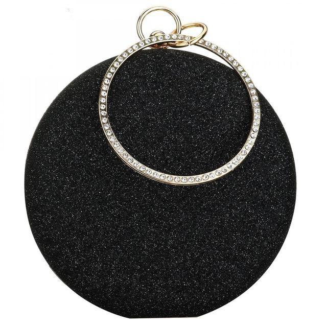 Ladies beautiful glamour evening bag-wrist and crossbody bag