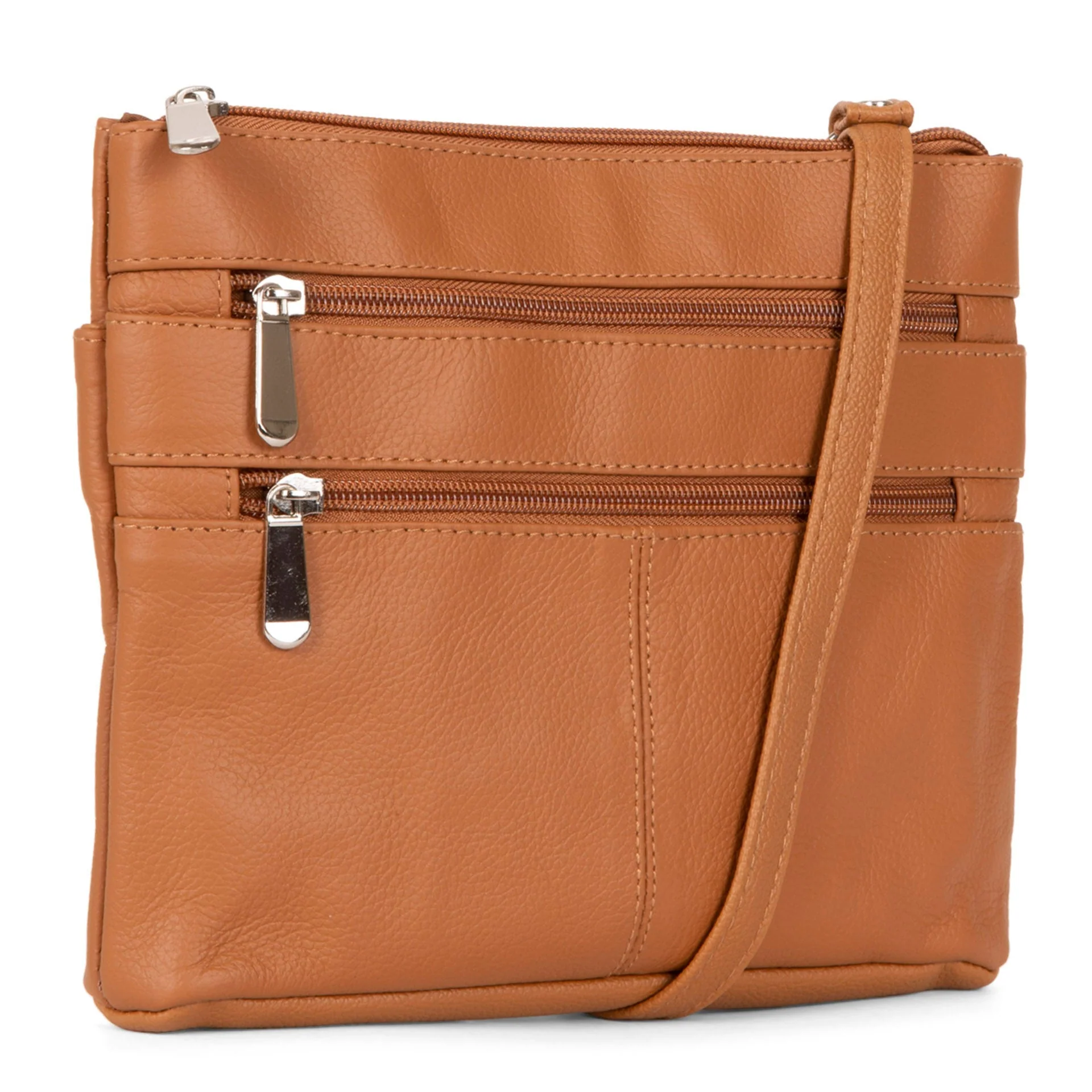 Mini Essential RFID Multi-Zip Crossbody