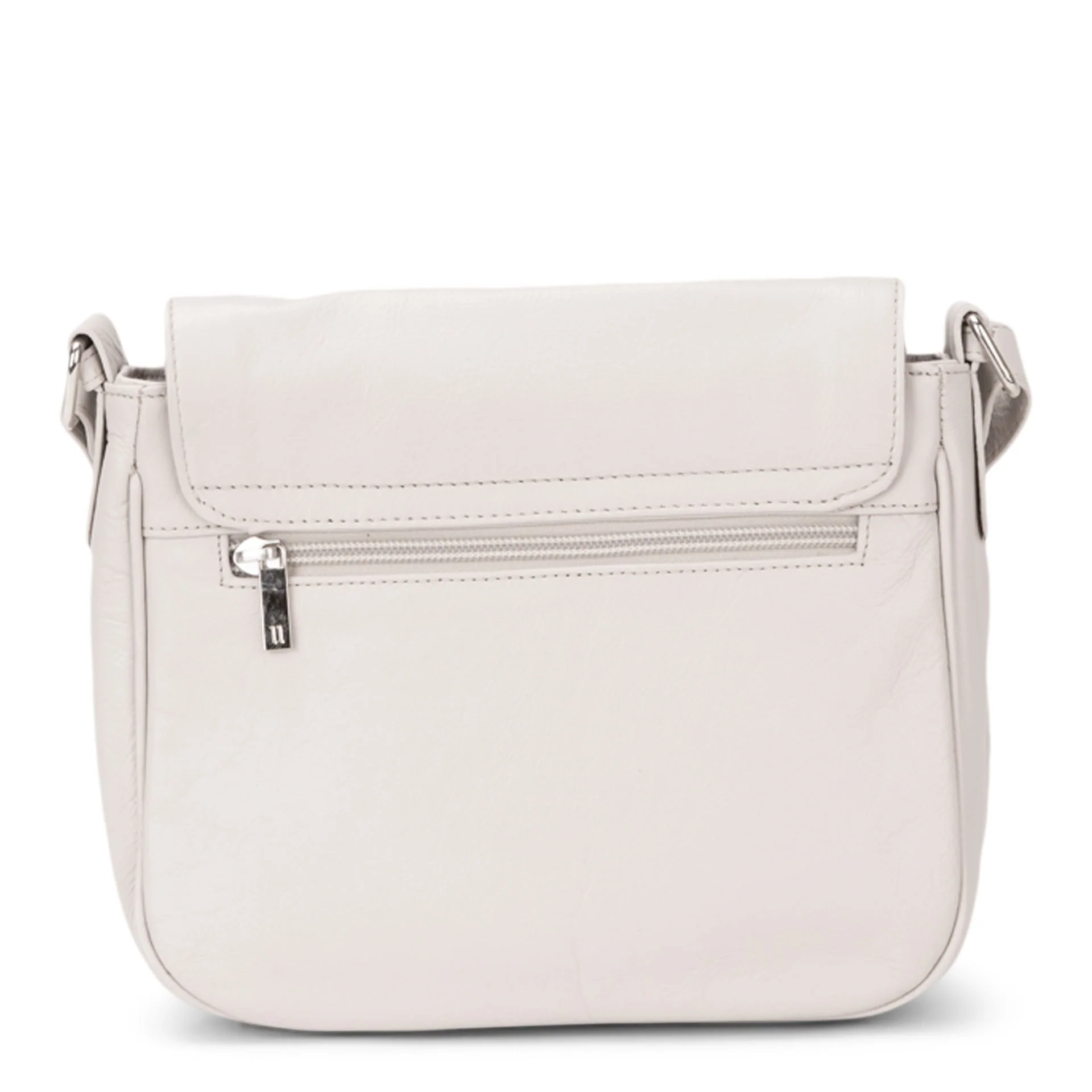 Leather Saddle Flap RFID Crossbody