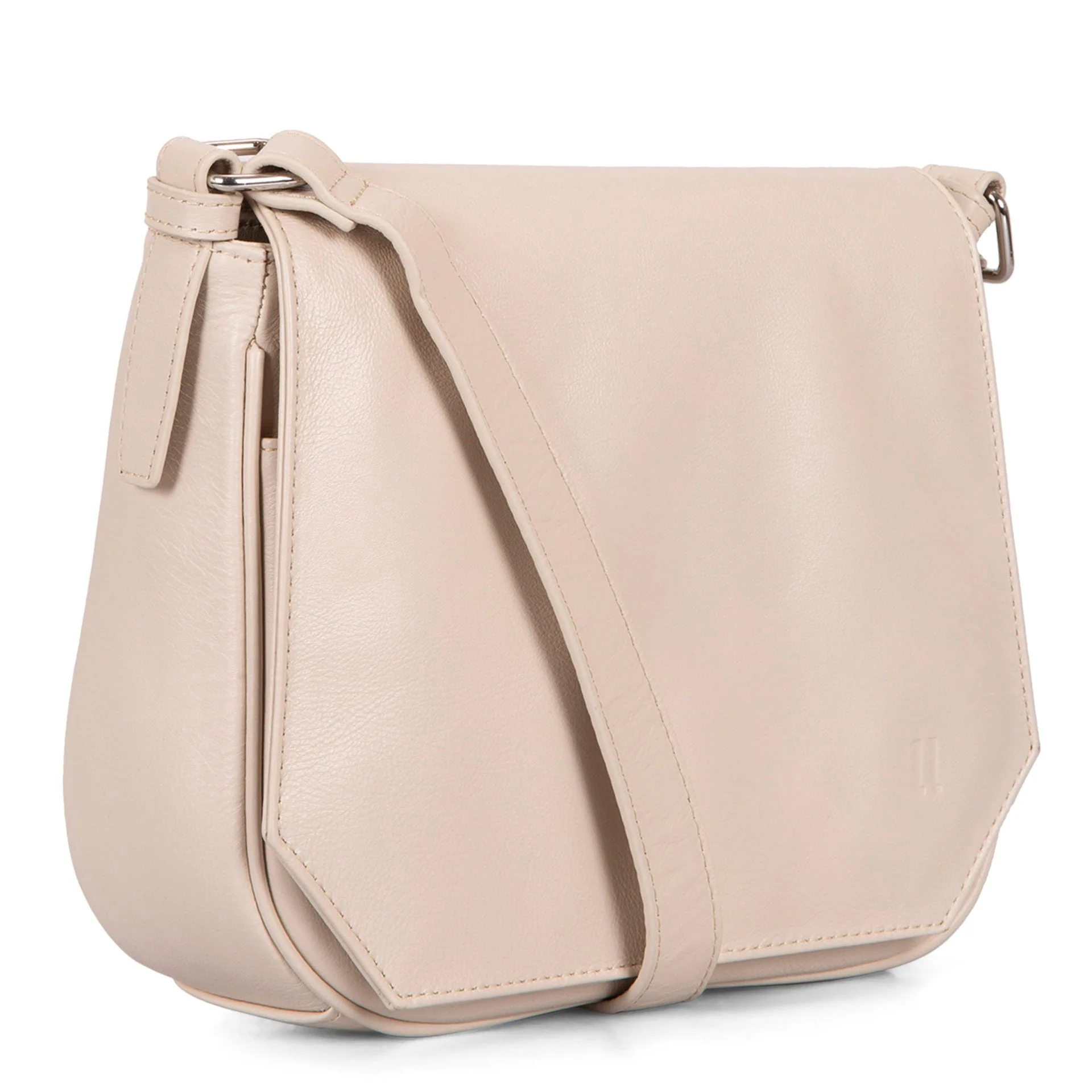 Leather Saddle Flap RFID Crossbody