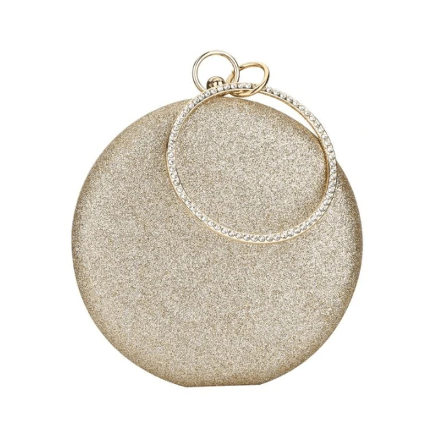 Ladies beautiful glamour evening bag-wrist and crossbody bag