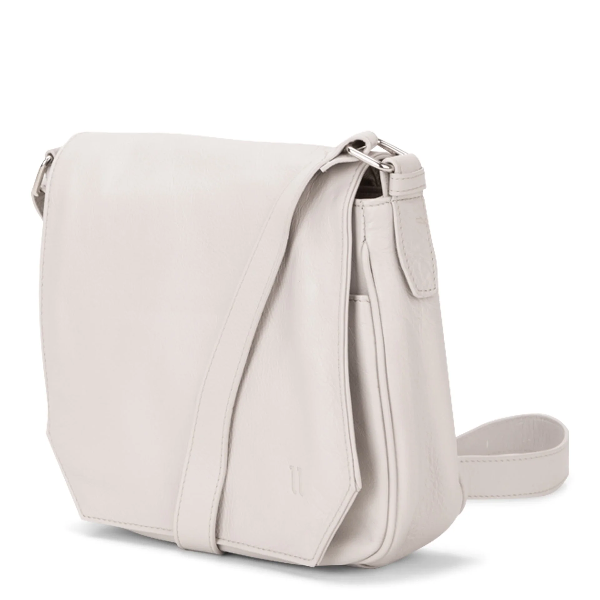 Leather Saddle Flap RFID Crossbody