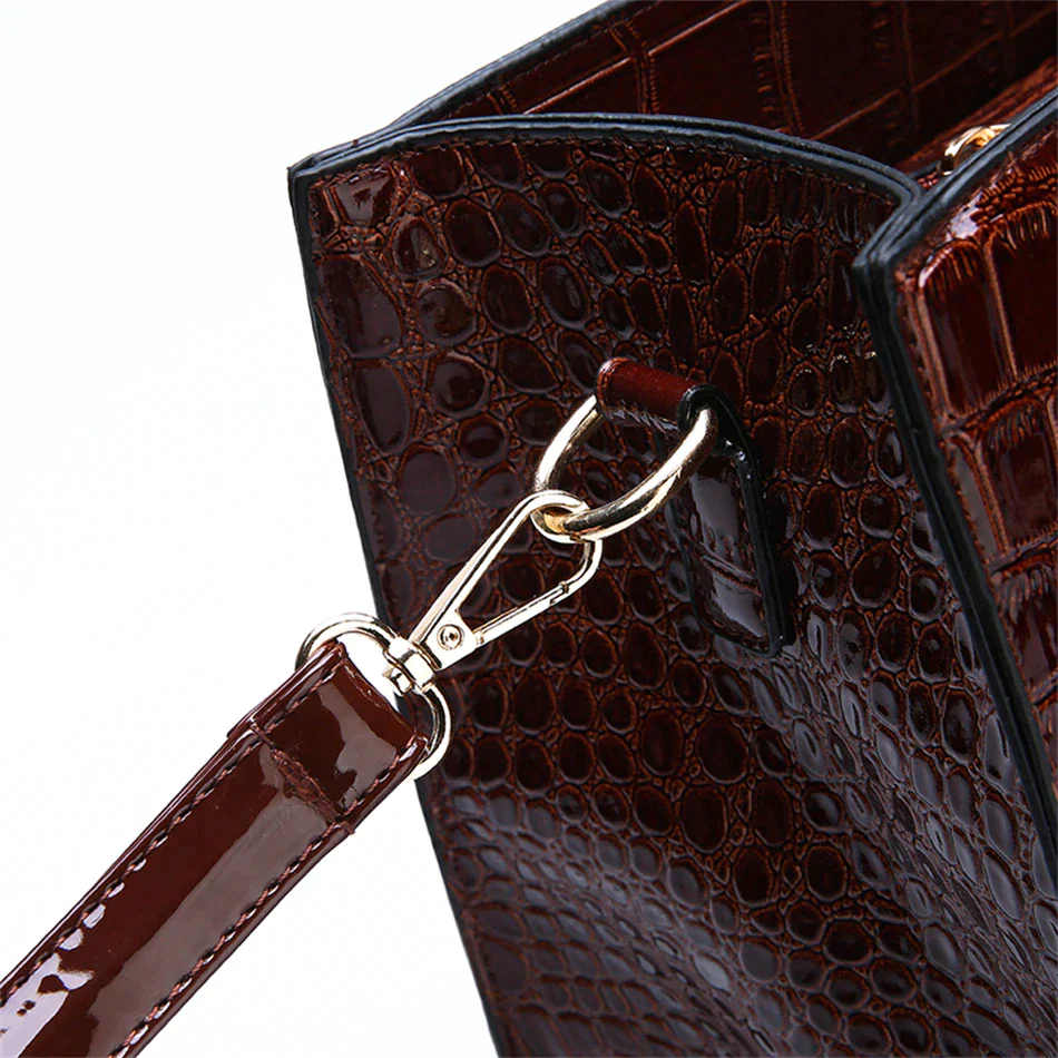 Ladies luxury tote handbag large capacity