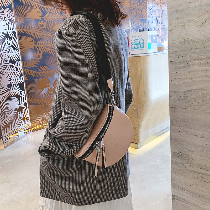 Ladies luxury waist and crossbody bag