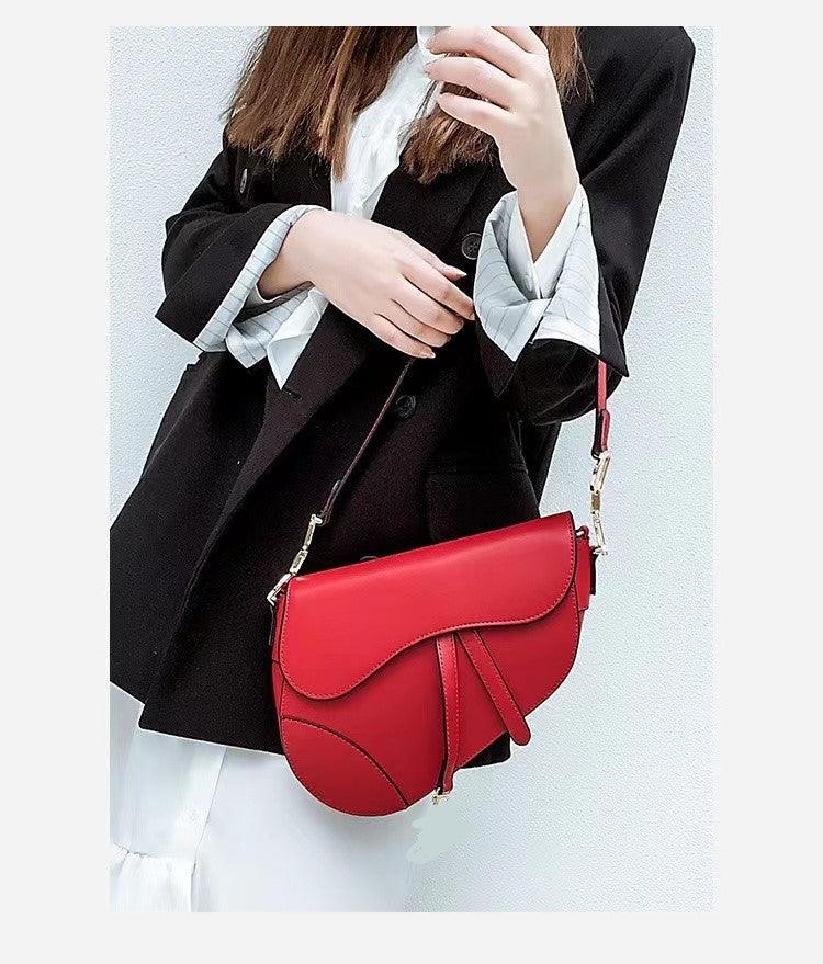 Women's classic saddle bag high quality luxury bag