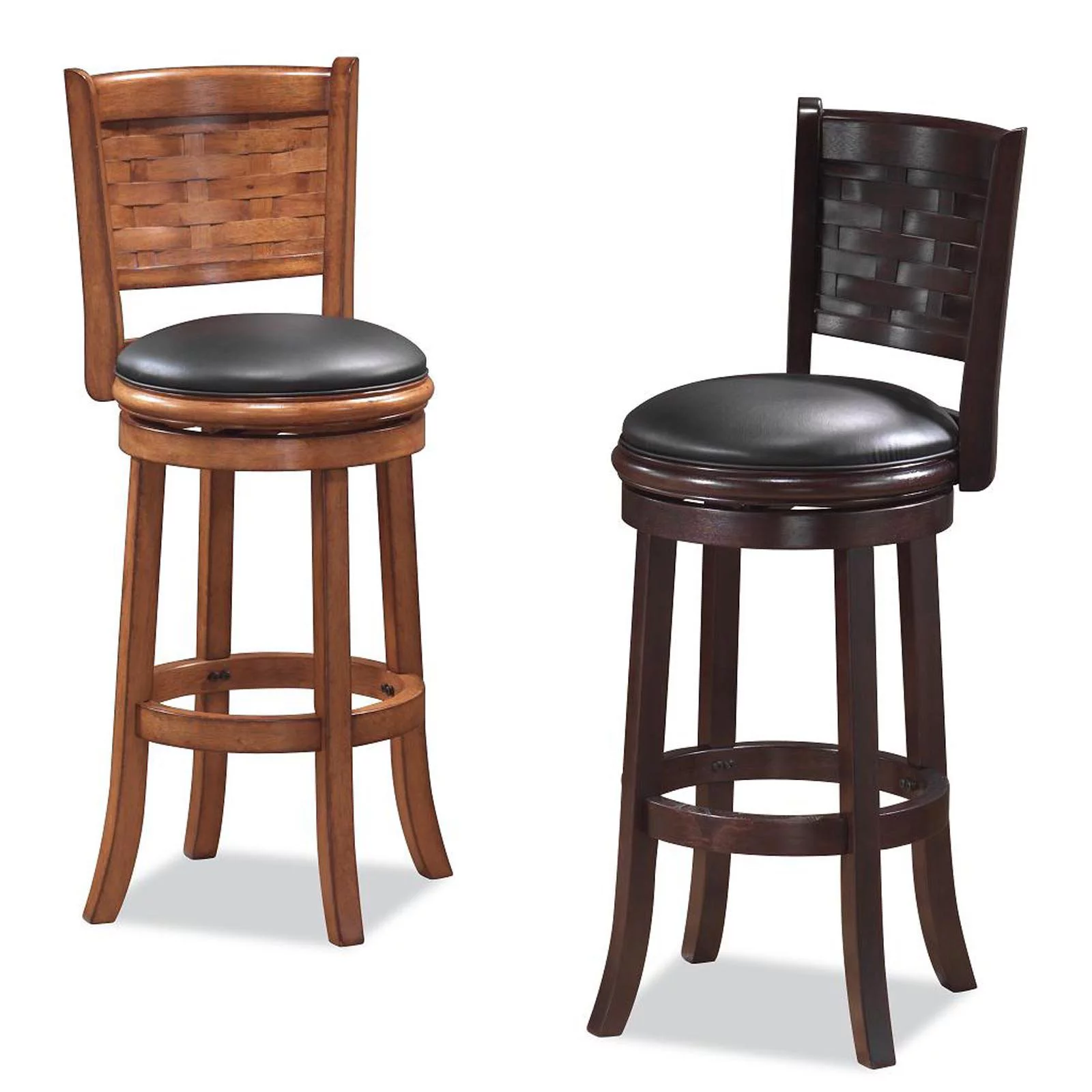 Boraam Sumatra 24″ Swivel Counter Stool. Black