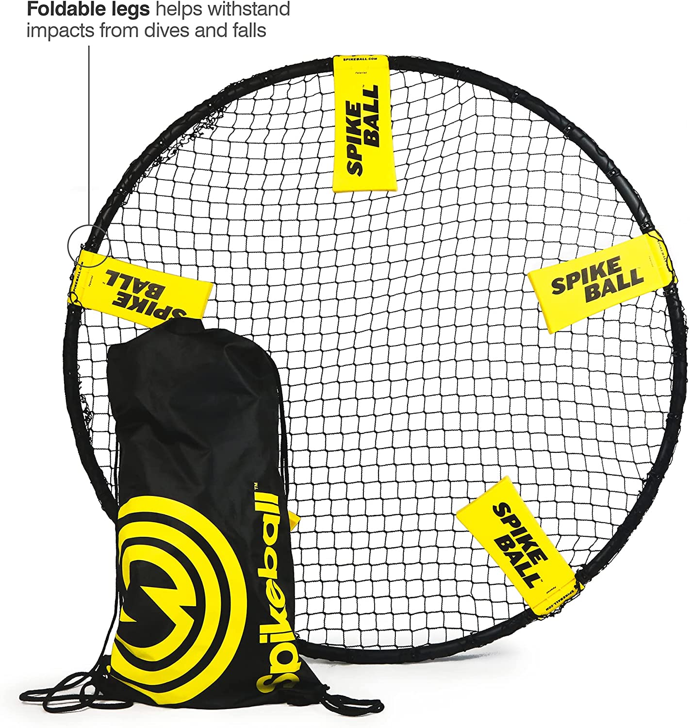 Spikeball Standard 3 Ball Kit - Game for The Backyard. Beach. Park. Indoors