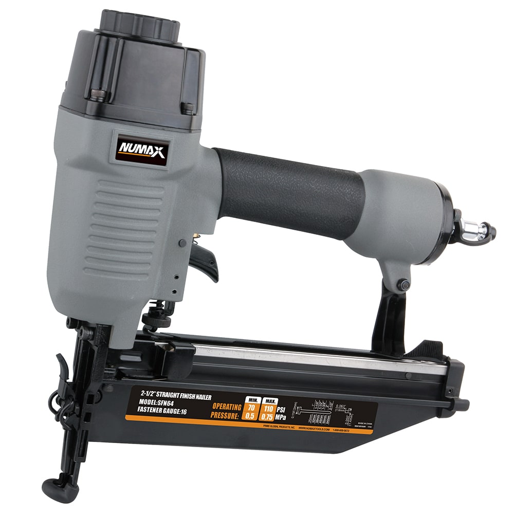Numax 2.5-in 16-Gauge Pneumatic Finish Nailer