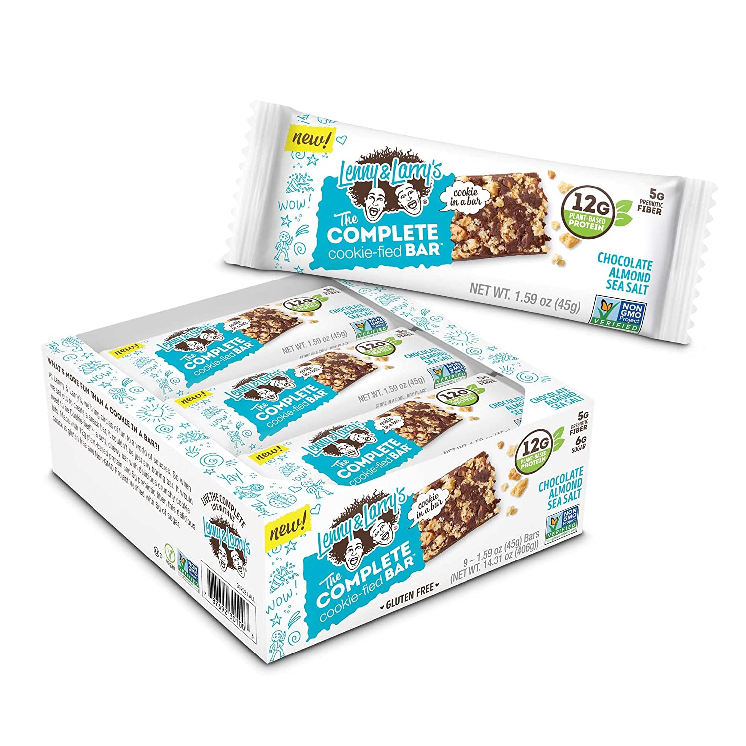 Lenny & Larry-s The Complete Cookie-fied Plant-Based Protein Bar