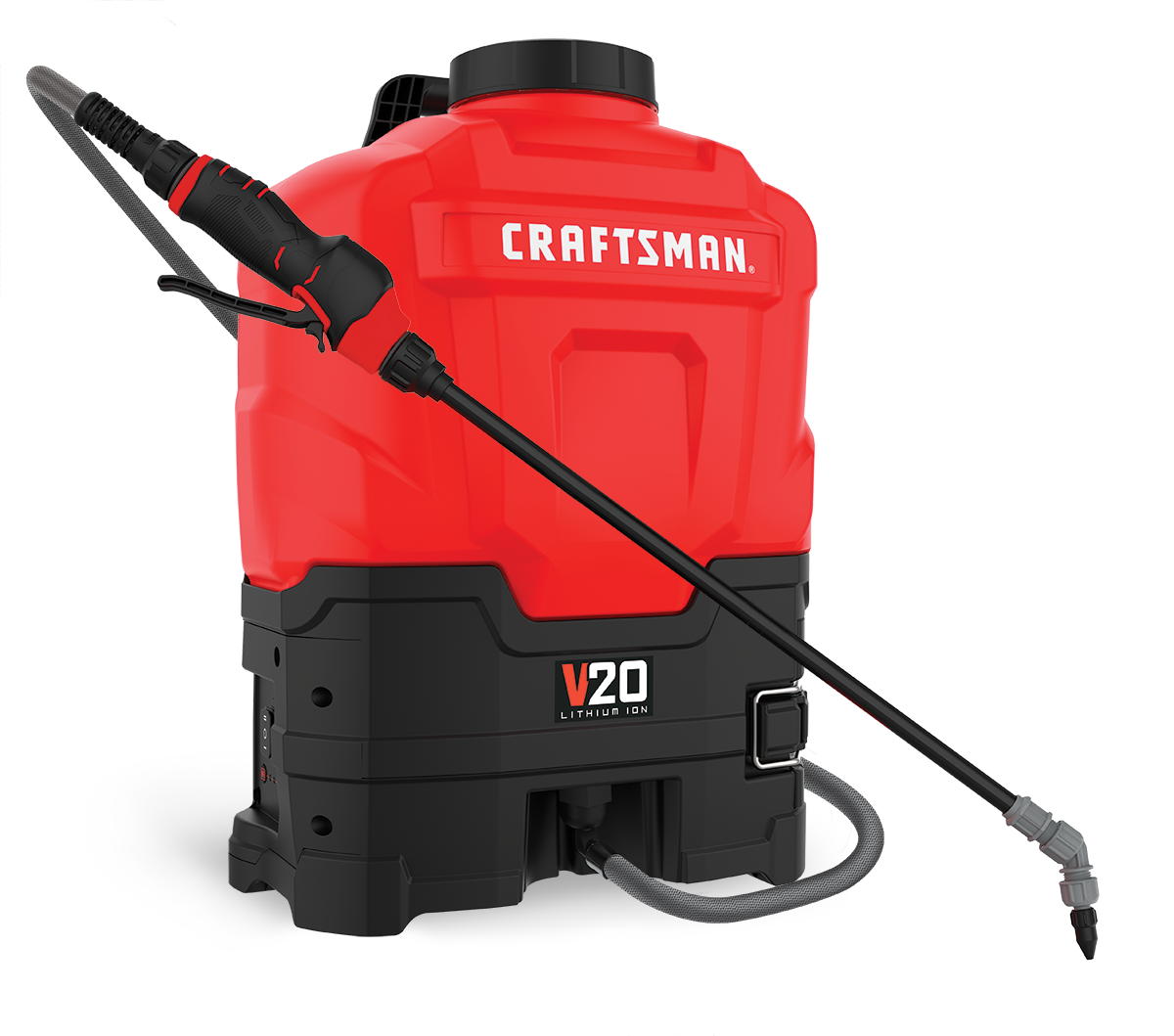 CRAFTSMAN 190682 4-Gallon Plastic 20-volt Battery Powered Backpack Sprayer