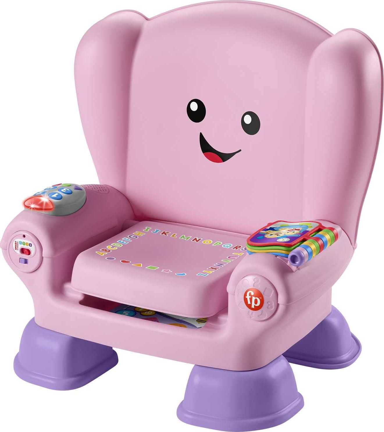 Fisher-Price Laugh and Learn Smart Stages Chair. Pink