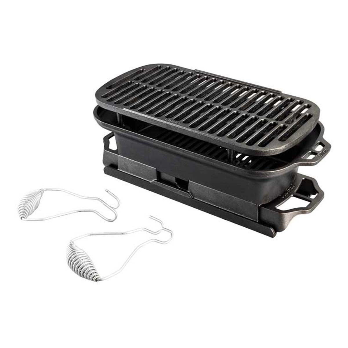 Lodge LSPROG Sportsman-s Pro Cast Iron Grill