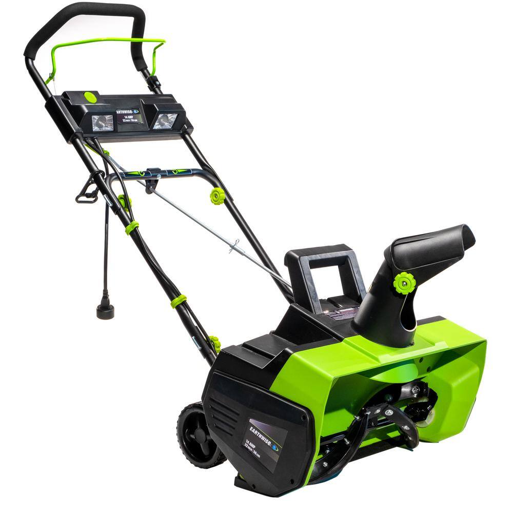 Earthwise SN71022 22 in. 14 Amp Corded Electric Snow Thrower with LED Lights