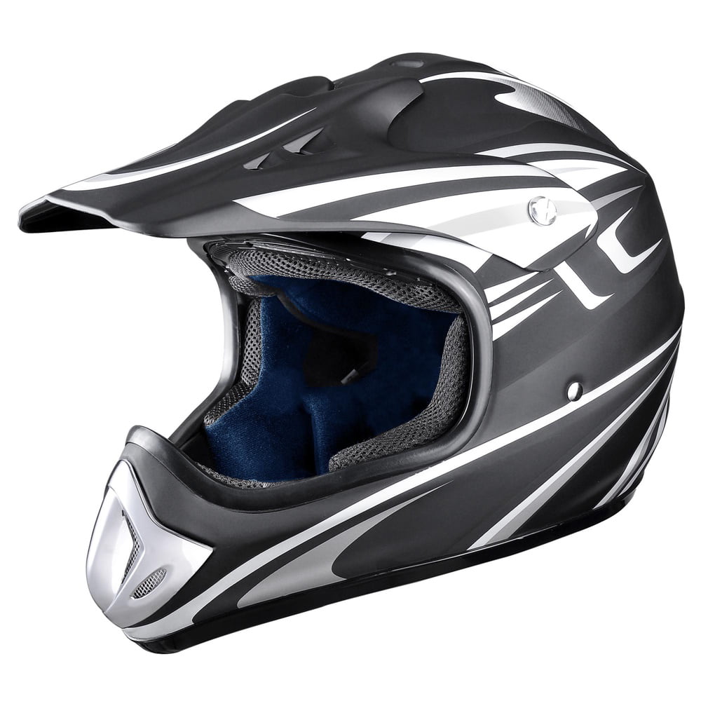 AHR DOT Full Face Motorcycle Helmet Motocross Off-Road Dirt Bike ATV M/L/XL Adult