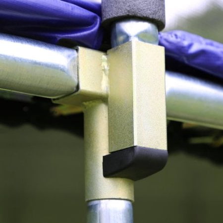 10ft Skywalker Trampoline with Safety Enclosure. Blue