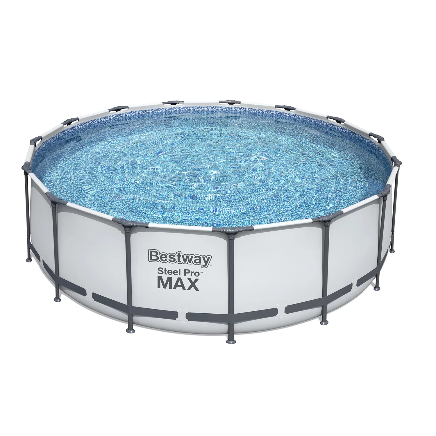 Bestway Steel Pro MAX 15′ x 48″ Round Above Ground Swimming Pool Set