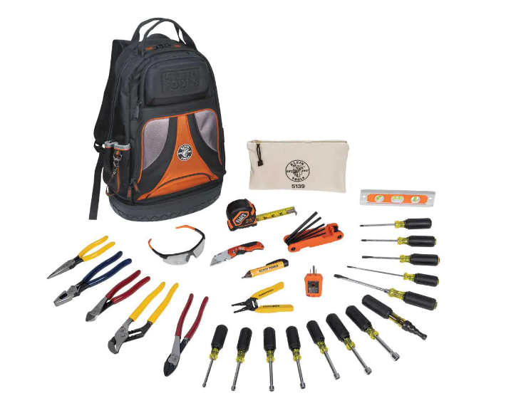Klein Tools 80028 28-Piece Electrician Tool Set