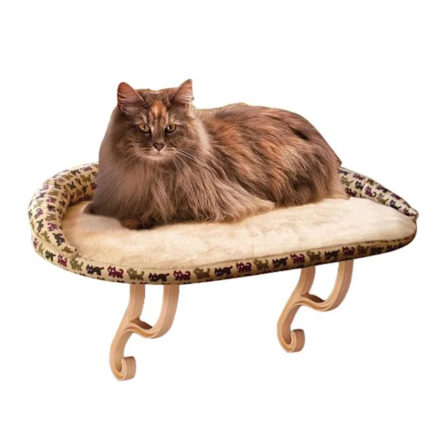 K&H PET PRODUCTS Kitty Sill Bolster Deluxe Cat Window Perch