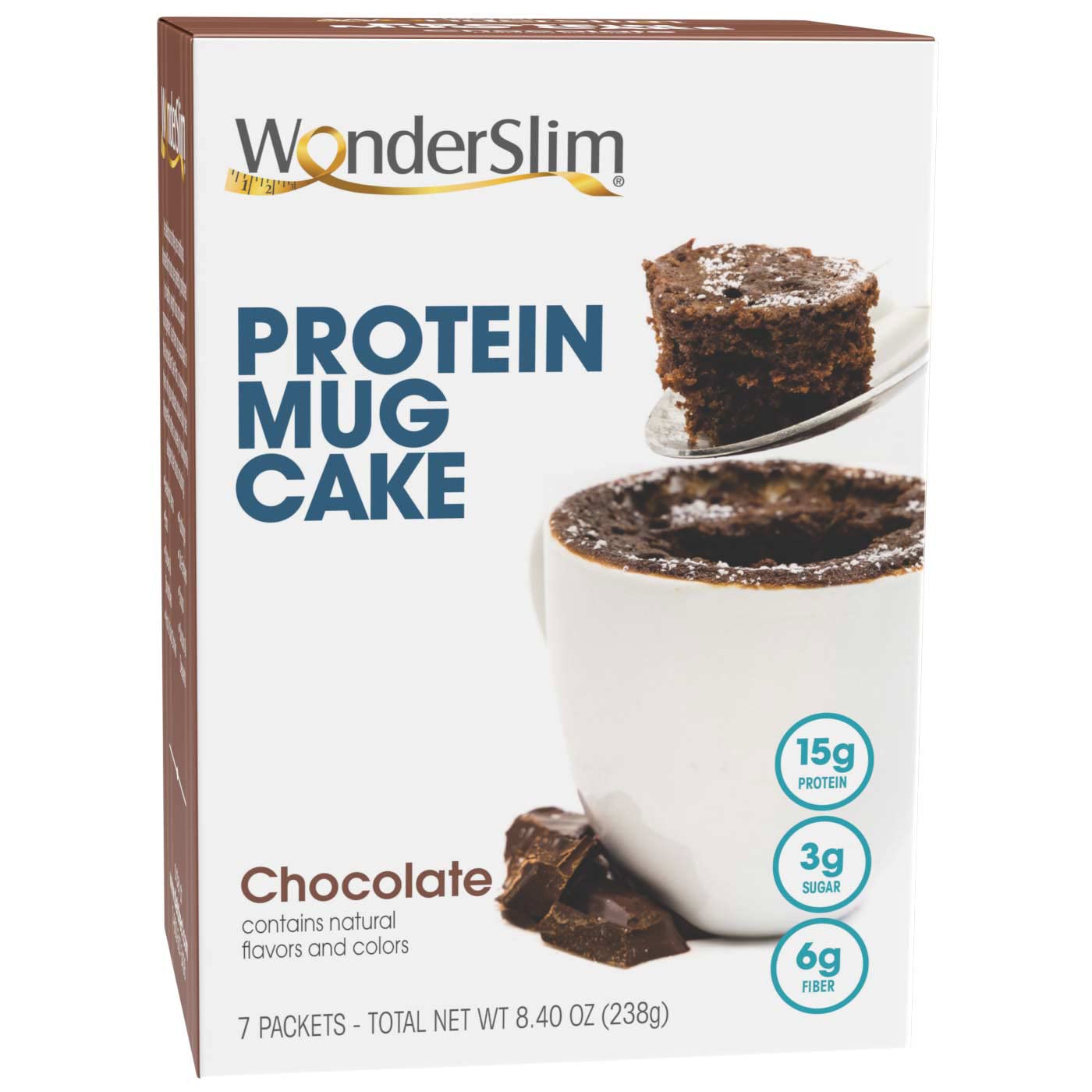 WonderSlim Protein Mug Cake. Chocolate - (7ct)
