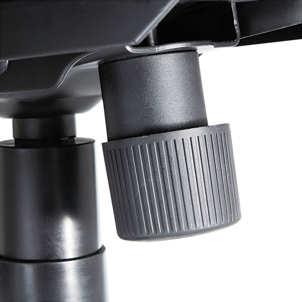 OIF Big and Tall Mid-Back Swivel/Tilt Chair. Fabric. Black