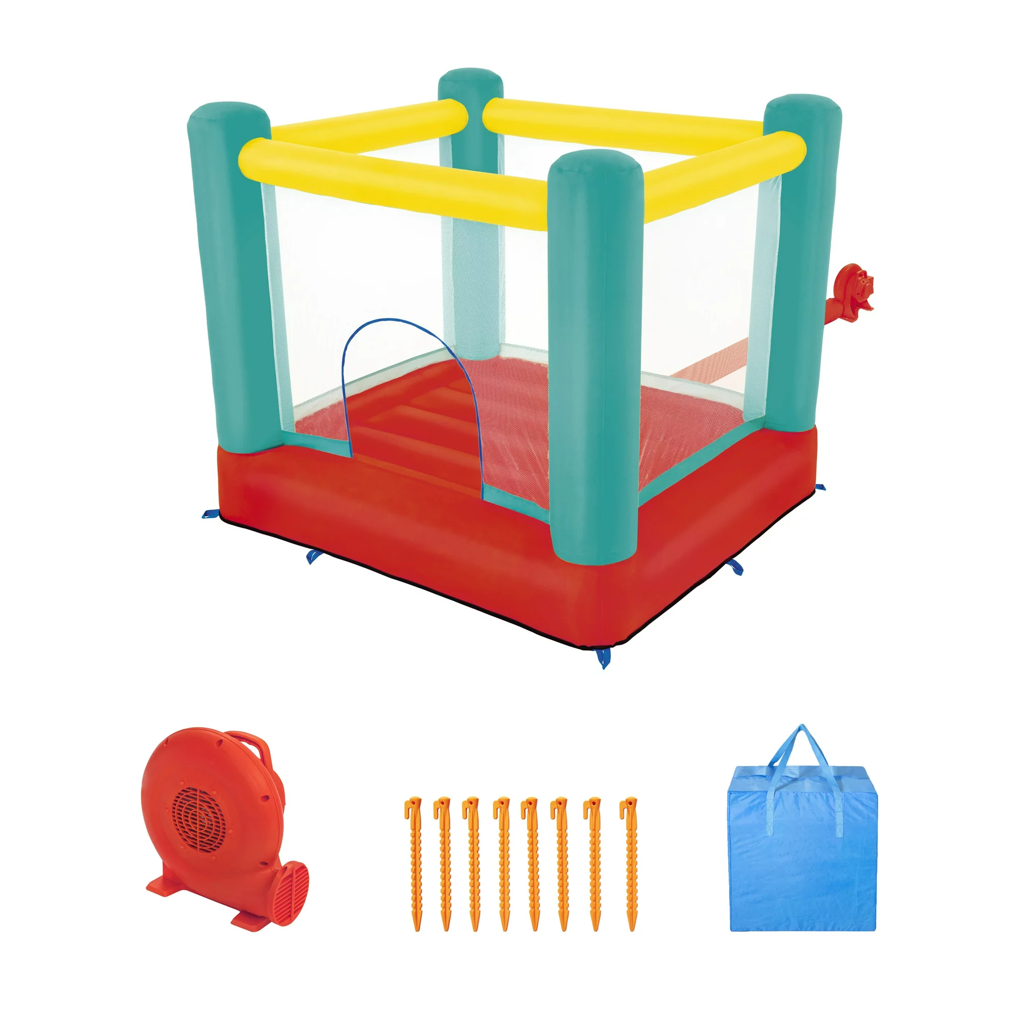 Play Day 6-4” x 5-9” x 5-7” Jump and Soar Bouncer