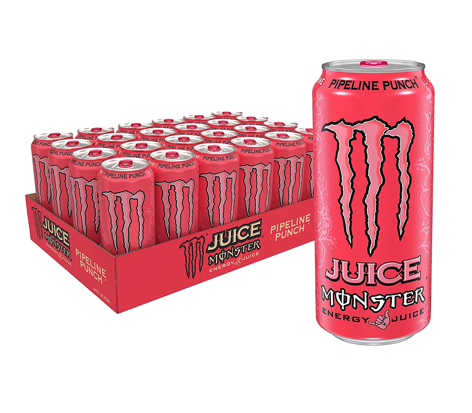 Monster Energy Juice. Pipeline Punch.16 Fl Oz (Pack of 24)