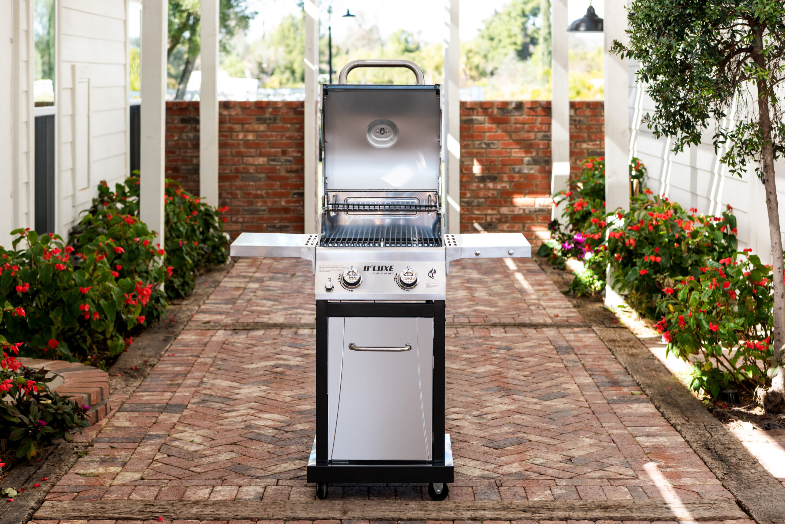 Nexgrill 2 - Burner Liquid Propane 28000 BTU Gas Grill with Cabinet