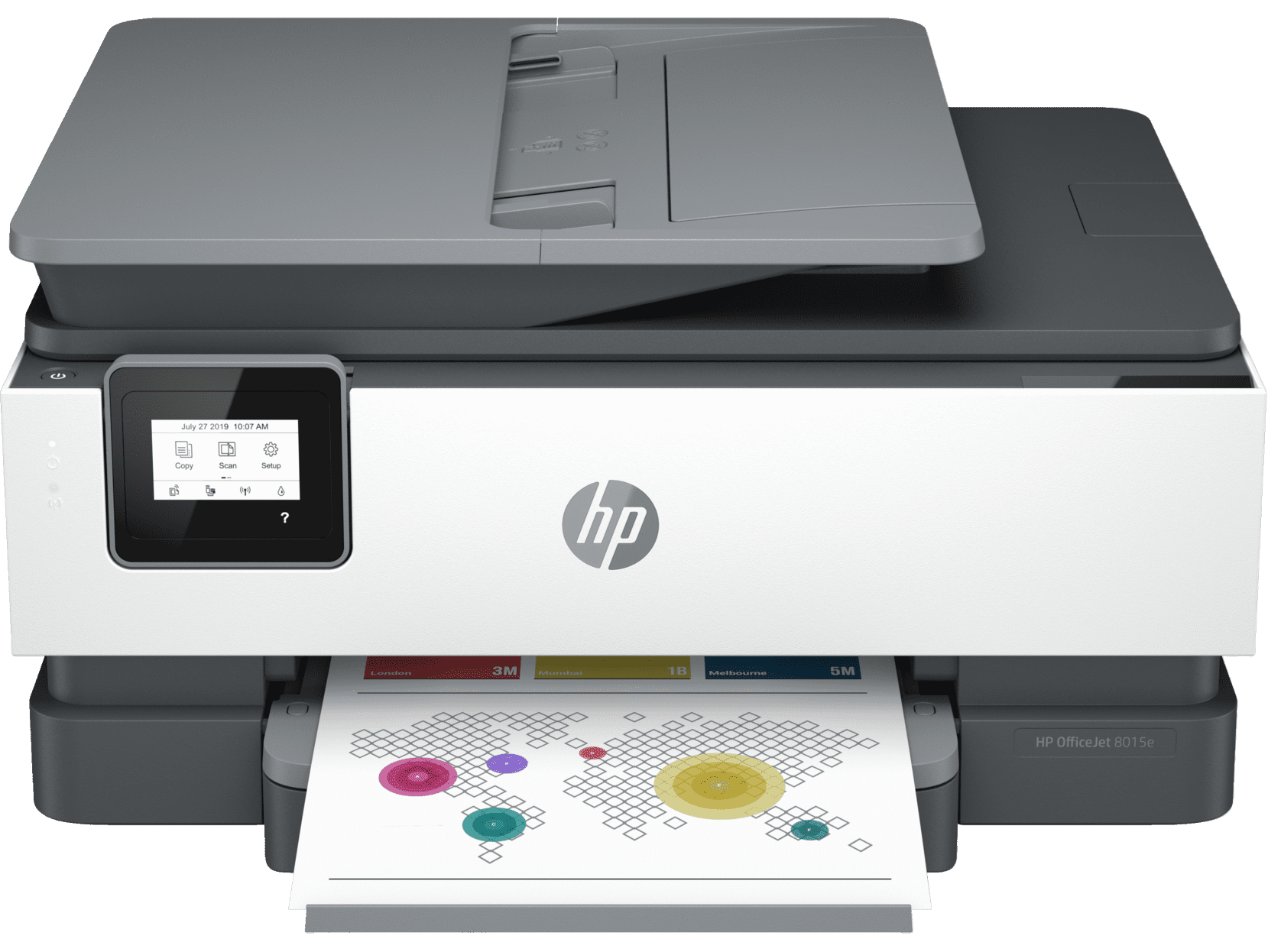 HP OfficeJet 8015e All-in-One Printer w/ bonus 6 months Instant Ink through HP+