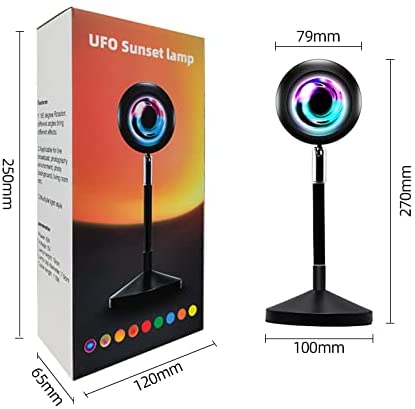 Sunset Lamp Projector for Room. LED Sunset  Light with Remote Control 16 Colors