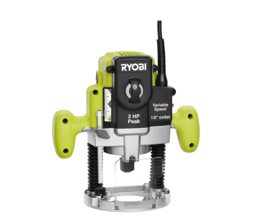 RYOBI RE180PL1G 10 Amp 2 HP Plunge Base Router