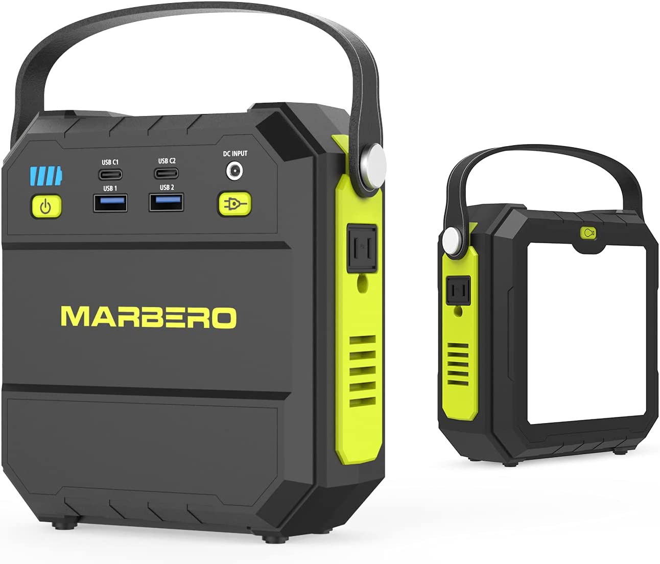 MARBERO Portable Power Station. 83Wh Solar Generator 22500mAh (Green)