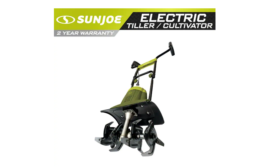 Sun Joe TJ600E 14 in. 6.5 Amp Electric Tiller/Cultivator