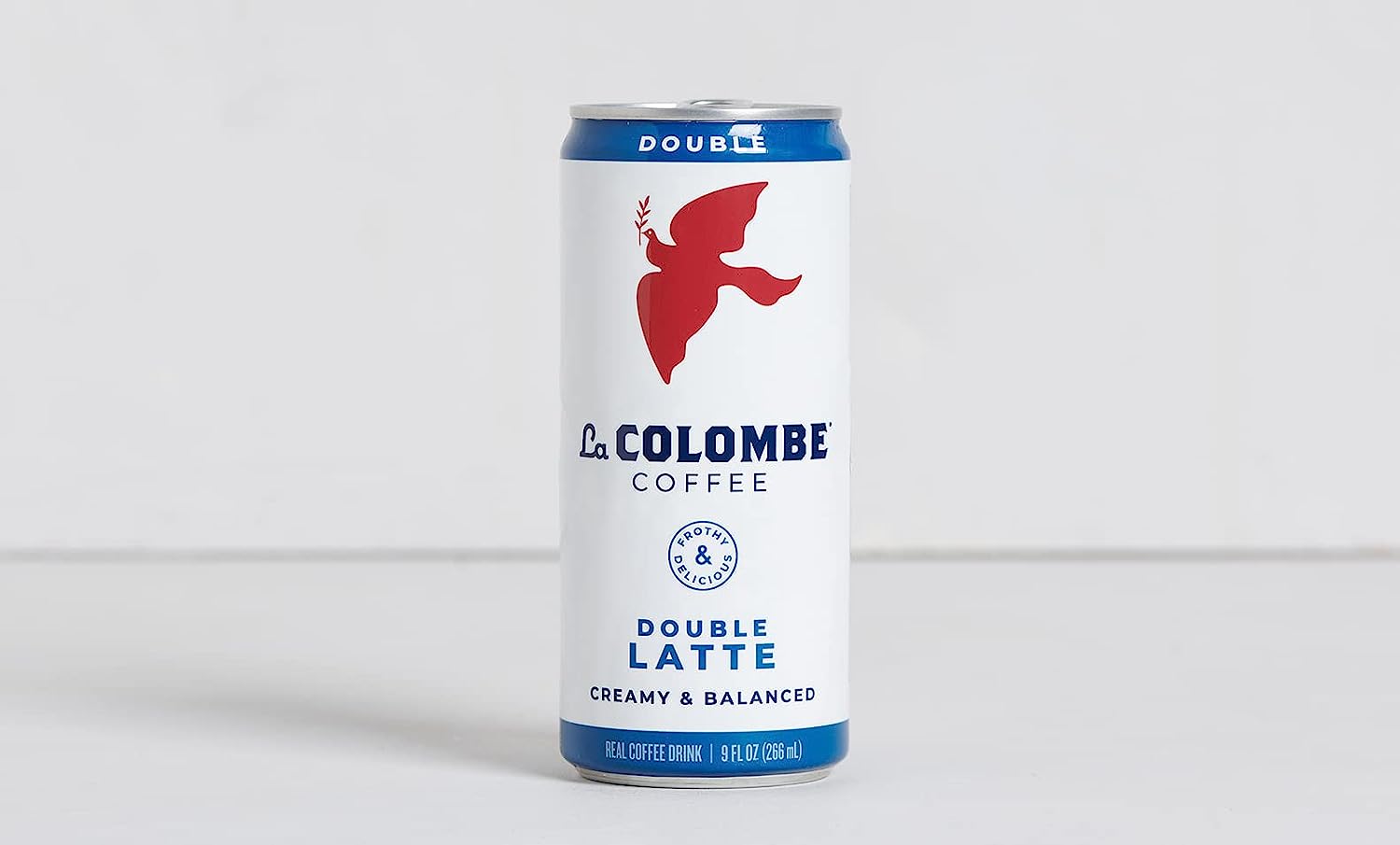 La Colombe Double Shot Draft Latte - 9 Fluid Ounce. 12 Count - Cold-Pressed Espresso and Frothed Milk - Made with Real Ingredients - Grab and Go Coffee