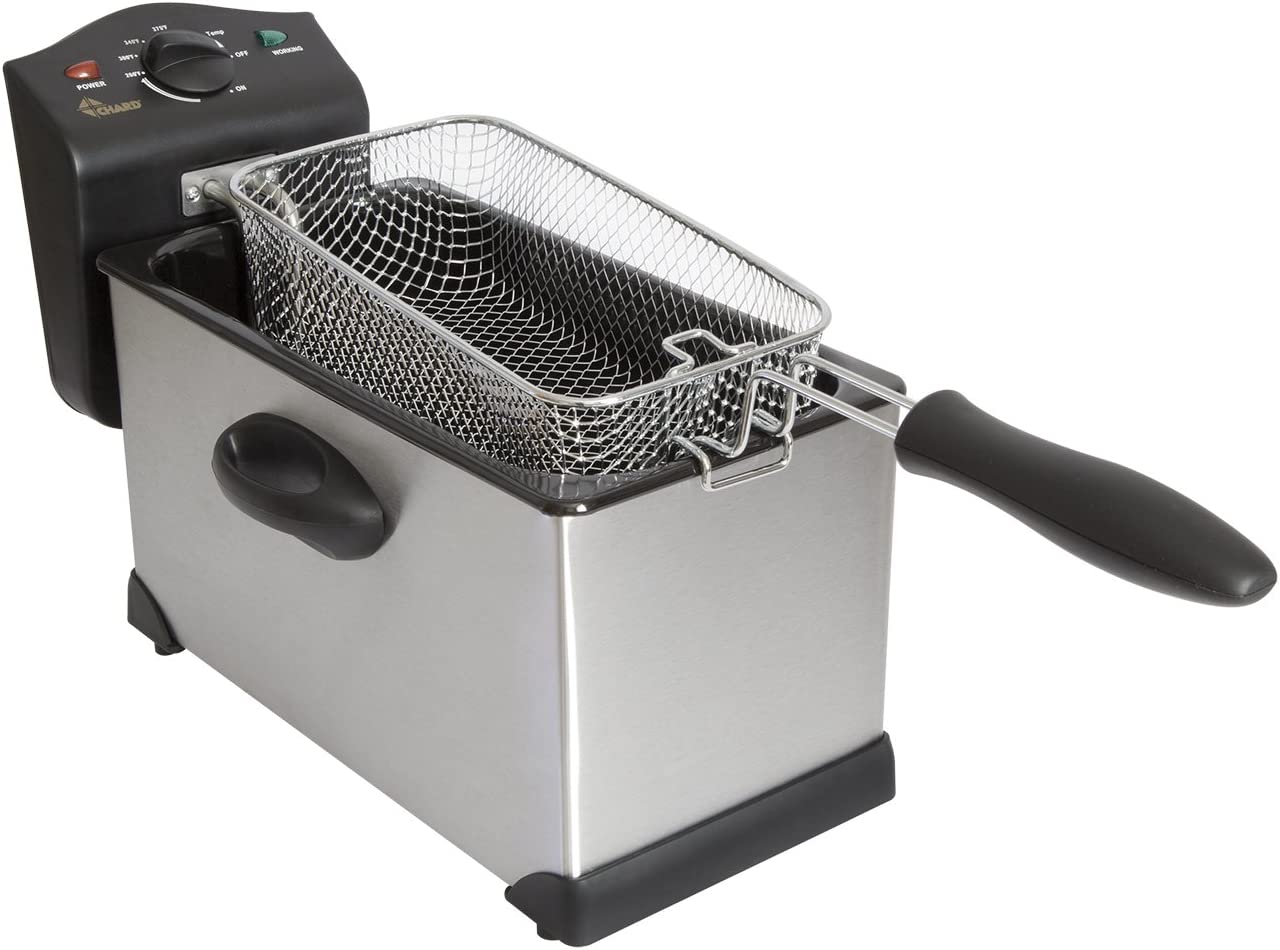 Chard DF-3E. Electric Deep Fryer. Stainless Steel. 3 Liter. 1700 watts