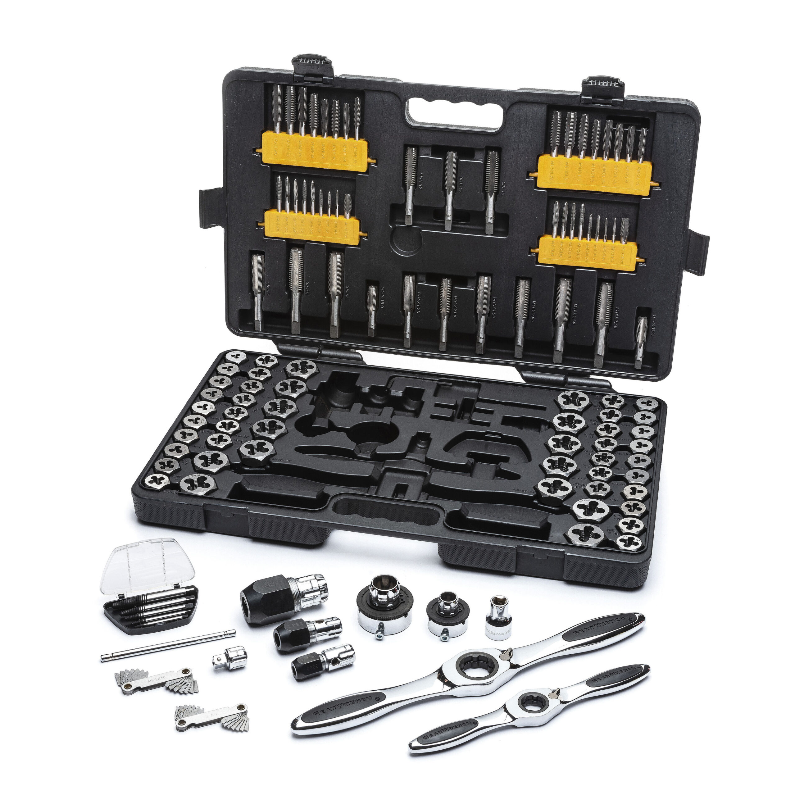 GEARWRENCH 114-Piece Standard (Sae) and Metric Combination Tap and Die Set